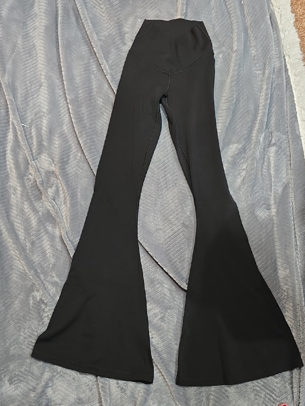 Offline By Aerie Black High-Waist Flared Yoga Pants